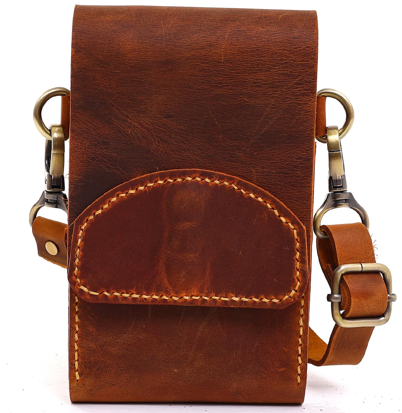 leather men wallet #color_camel